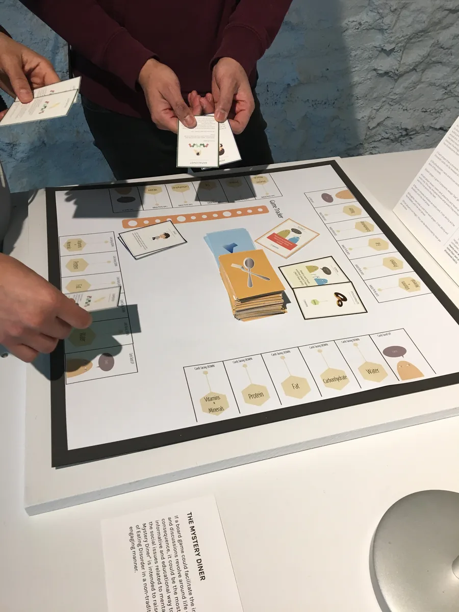 Mysterious Diner game pieces
