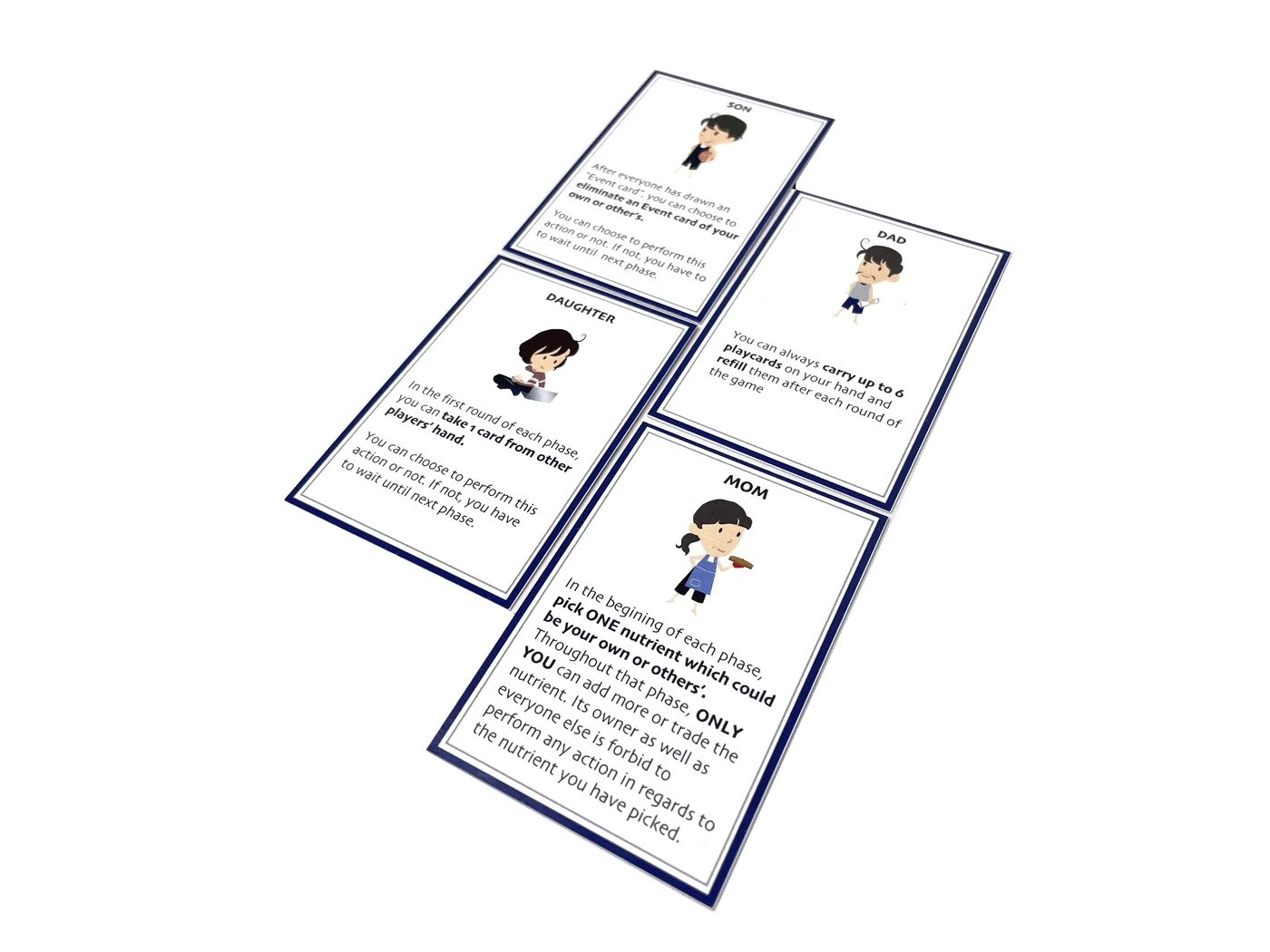 Character cards