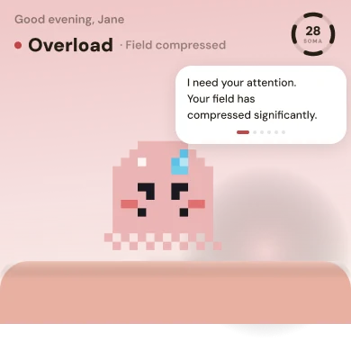 Overload status: field compressed