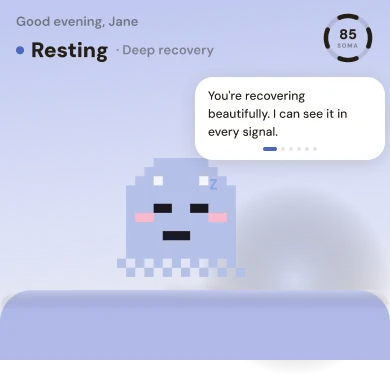 Resting status: deep recovery